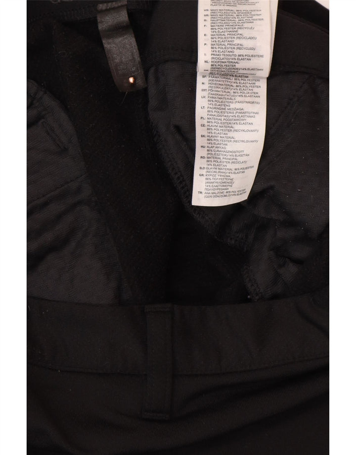 ADIDAS muške uske chino hlače XL W40 L30 crni poliester