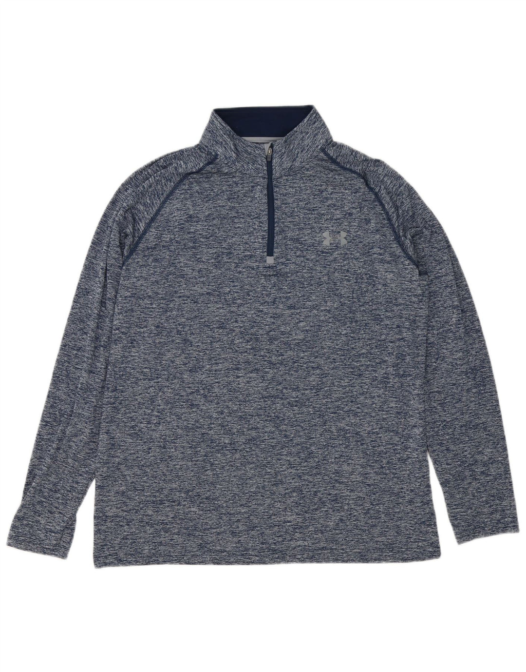 Under Armour Muški Heat Gear Pulover Gornji dio trenirke Large Blue Flected