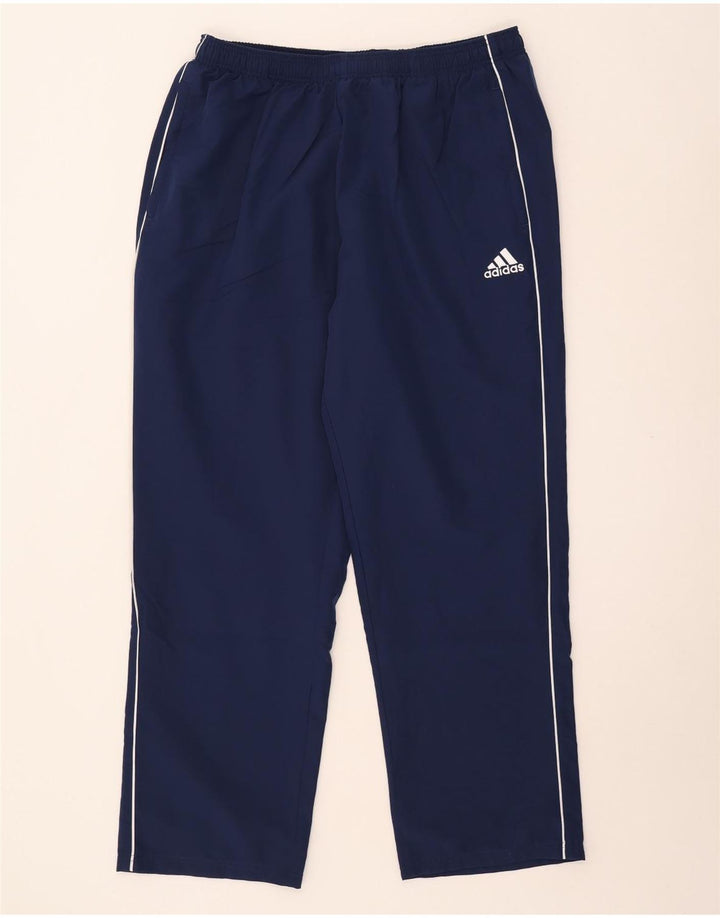 Adidas muške hlače za trenirku 2XL tamnoplavi poliester