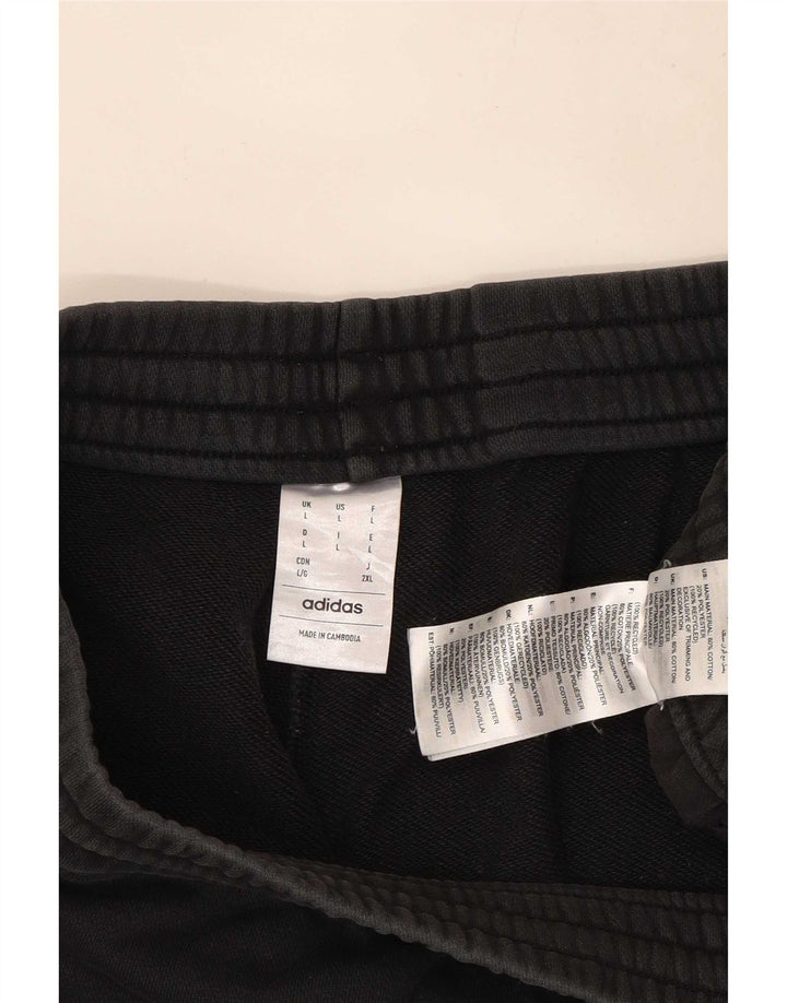 Adidas muške sportske kratke hlače velike crne pamučne boje