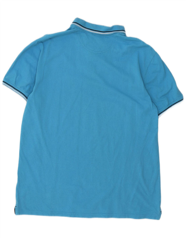 CHAMPION Mens Authentic Polo Shirt XL Blue