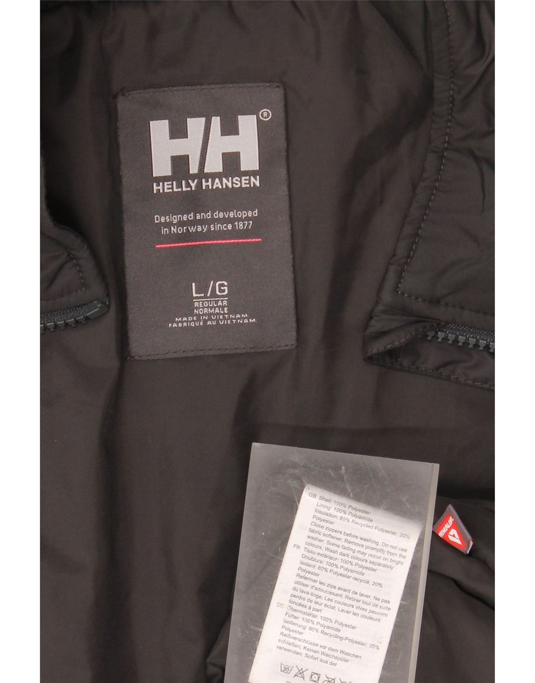 HELLY HANSEN Muška vjetrovka Regular Fit jakna UK 40 Large Black