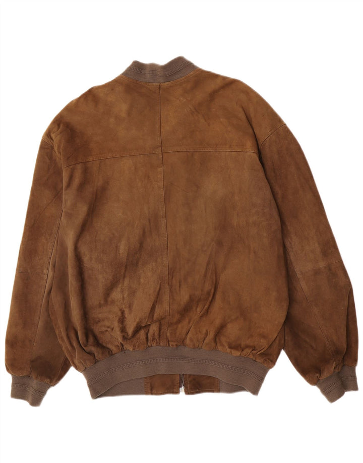Montes muška bomber jakna od antilopa EU 52 XL smeđa koža