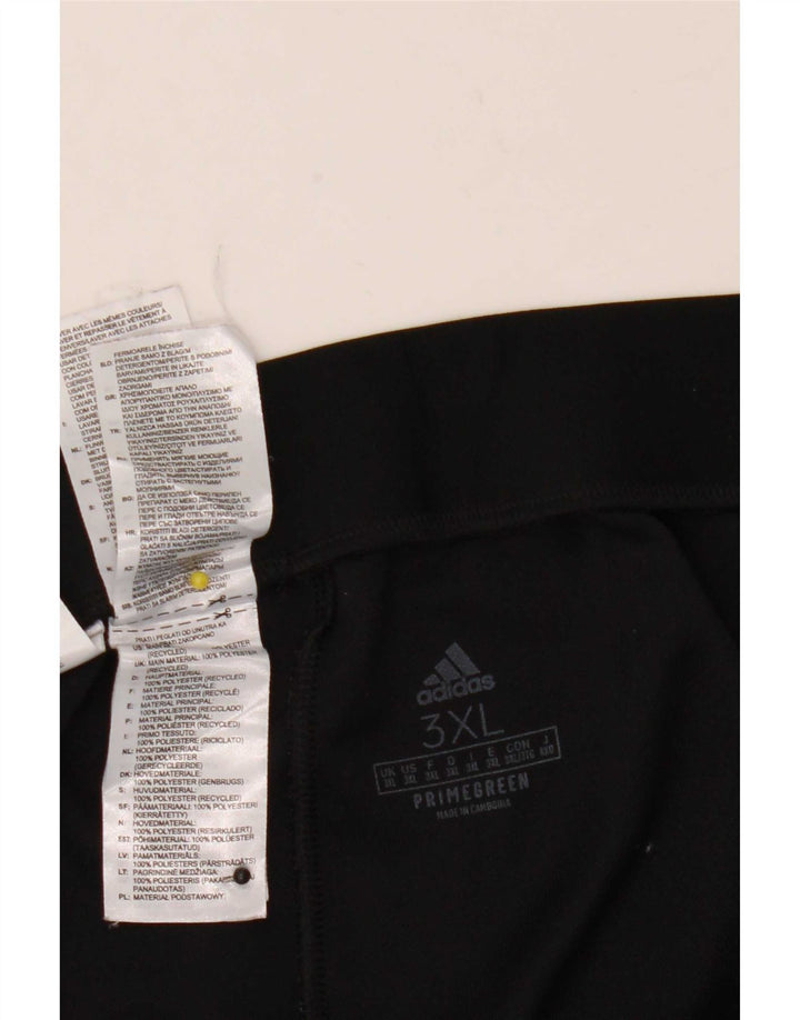 Adidas muške Aeroready hlače za trenirku 3XL crni poliester