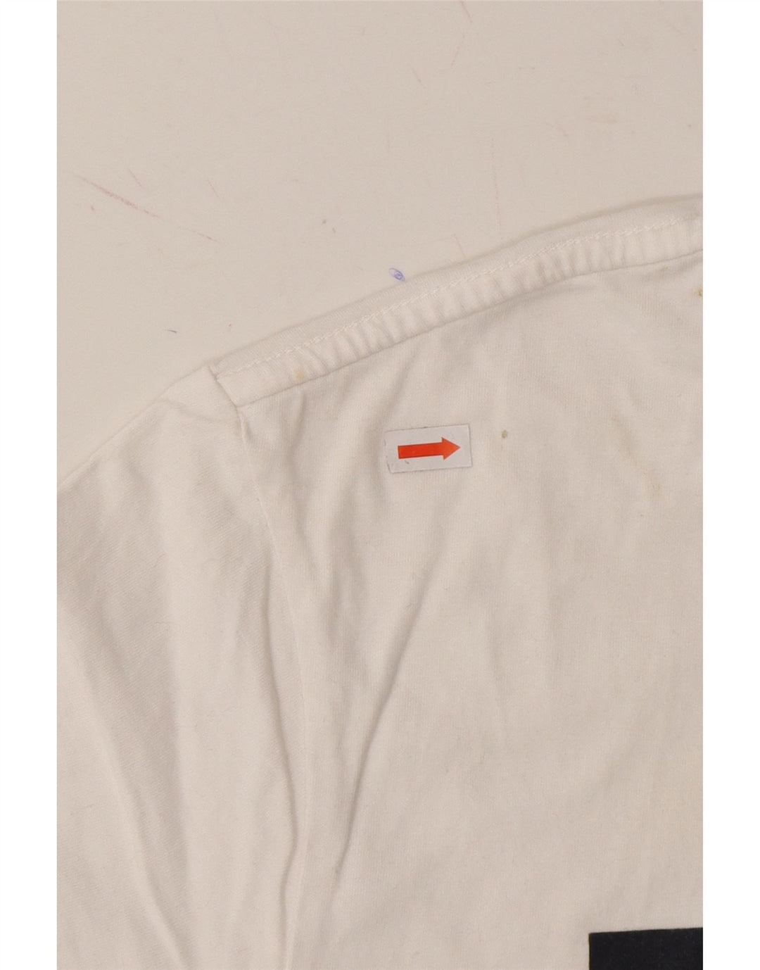 LEVI'S Mens Graphic T-Shirt Top Medium White Cotton Vintage Levi's and Second-Hand Levi's from Messina Hembry 