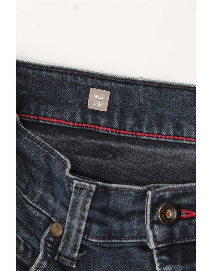 MUSTANG Ženske traperice srednjeg rasta, sužene traperice W34 L32 Plave