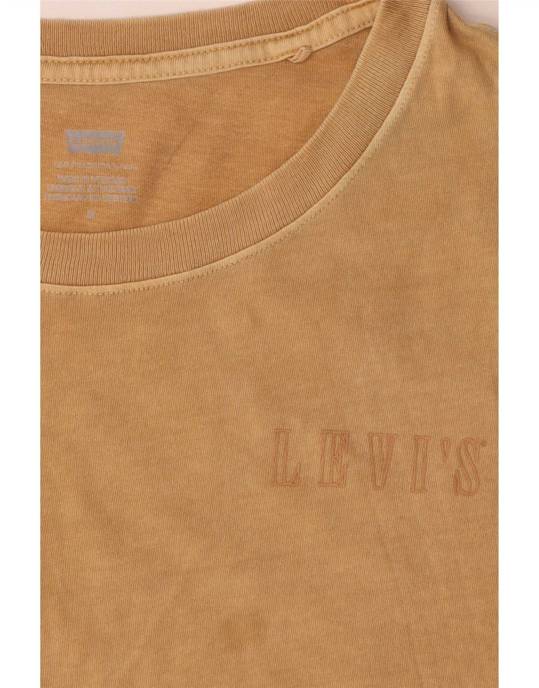 Levi's ženska majica kratkih rukava UK 14 srednje bež pamuk