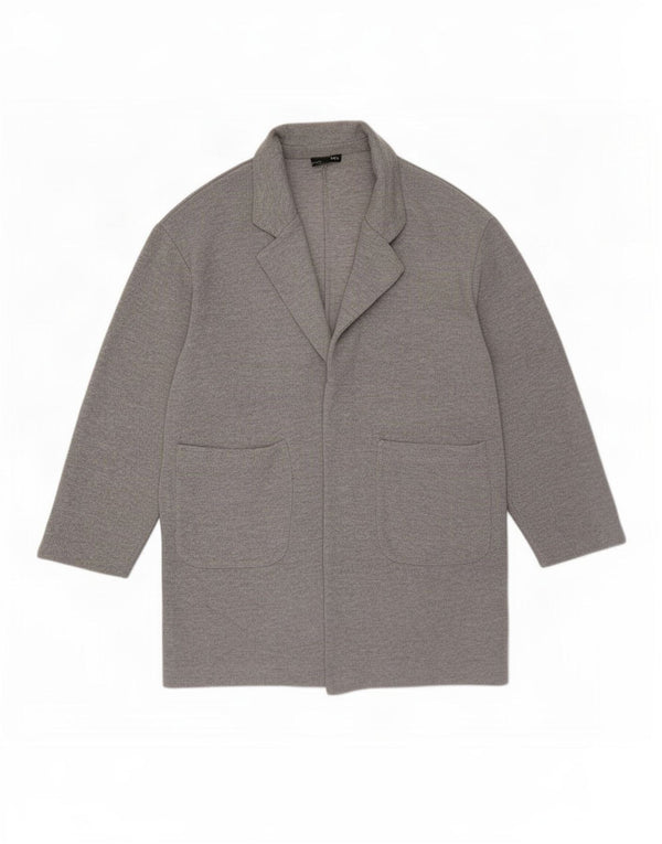 Zara ženski otvoreni kaput UK 10 Small Gray