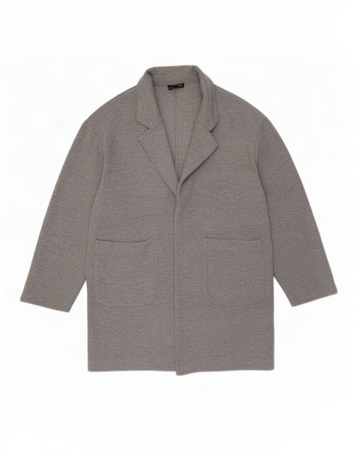 Zara ženski otvoreni kaput UK 10 Small Gray