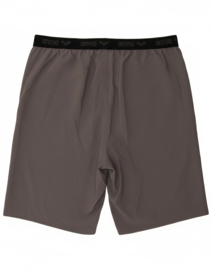 Arena muške sportske kratke hlače 2XL sivi poliester