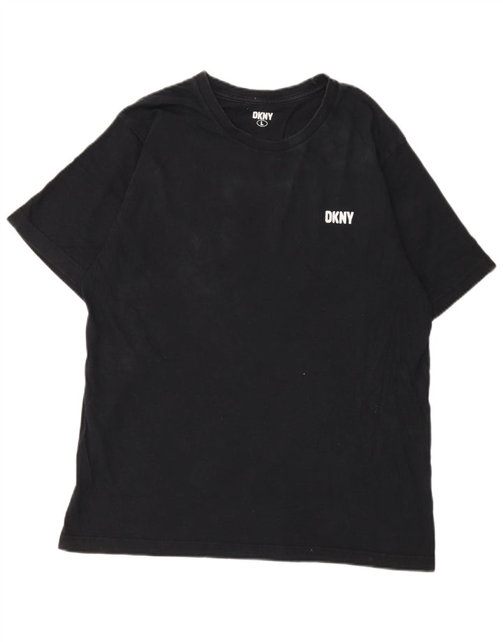 Dkny muška majica kratkih rukava velika crna