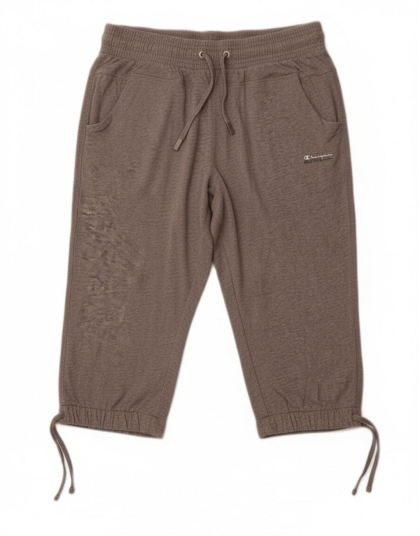 Champion Womens Heritage Classics Bermuda Sport Shorts UK 14 Large Grey