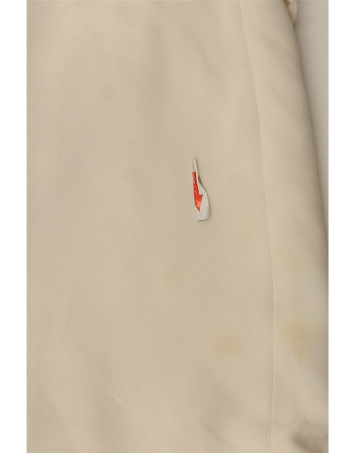 Zara ženska jakna s otvorenim sakoom UK 10 Small off white poliester