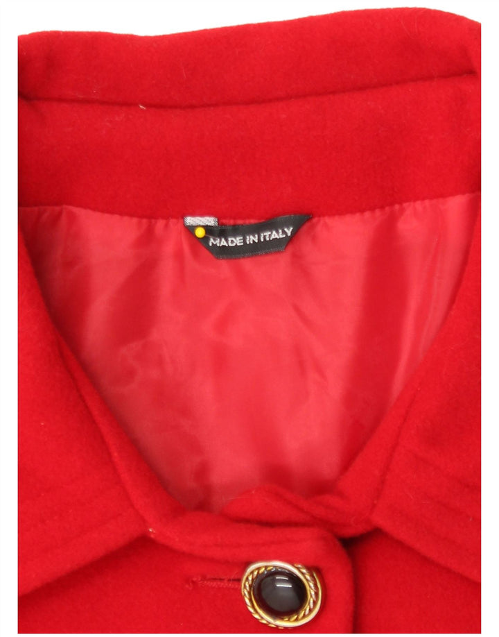 Vintage ženski kaput UK 16 Large Red