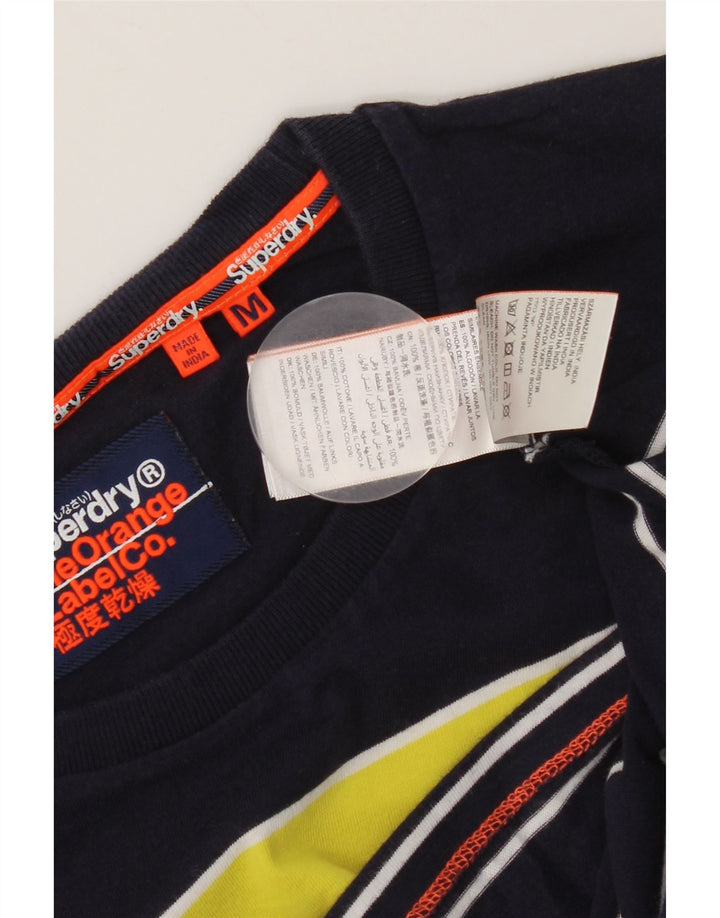 Superdry muška majica kratkih rukava Srednji tamnoplavi pamuk