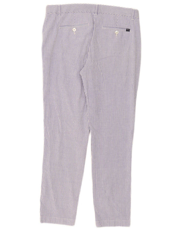 Polo Ralph Lauren ženske chino hlače EU 8 Srednje W38 L28 Plave pruge