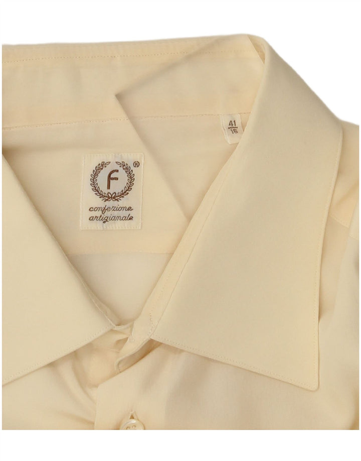 Vintage muška košulja veličine 41 Large Off White