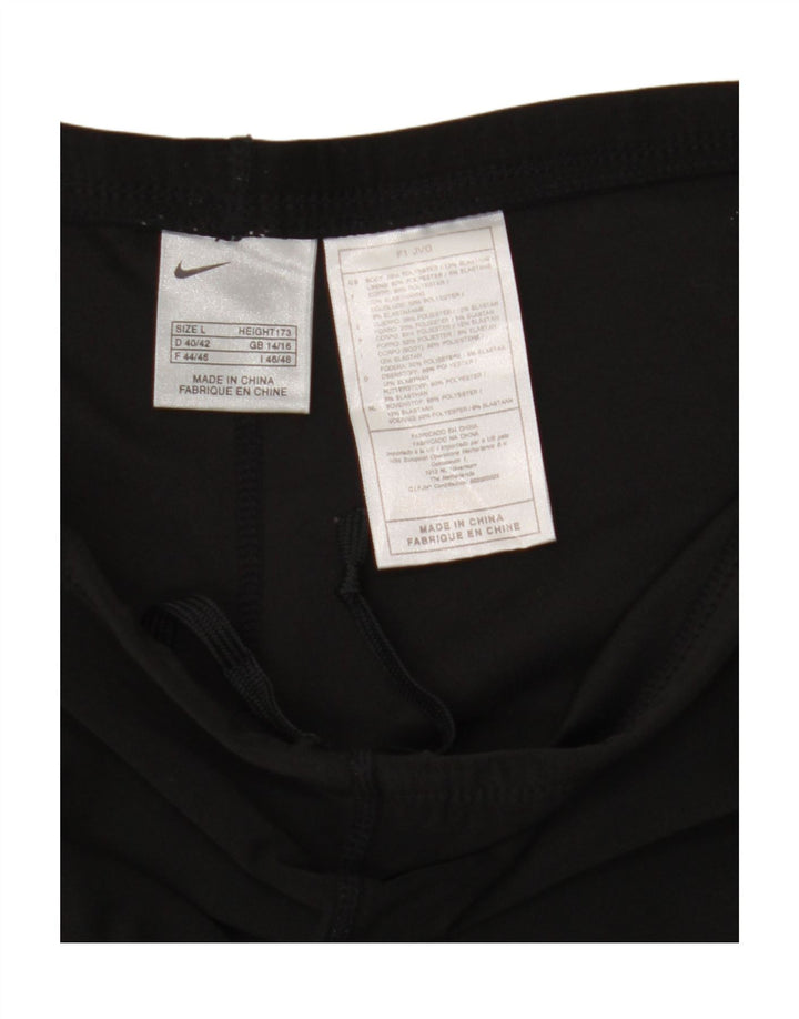 Nike ženske tajice UK 14/16 veliki crni poliester