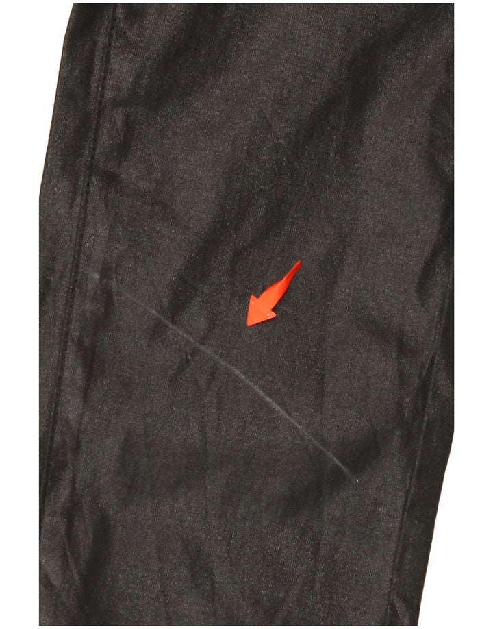 MOSSIMO ženske uske ležerne hlače US 6 srednje W30 L32 crni pamuk