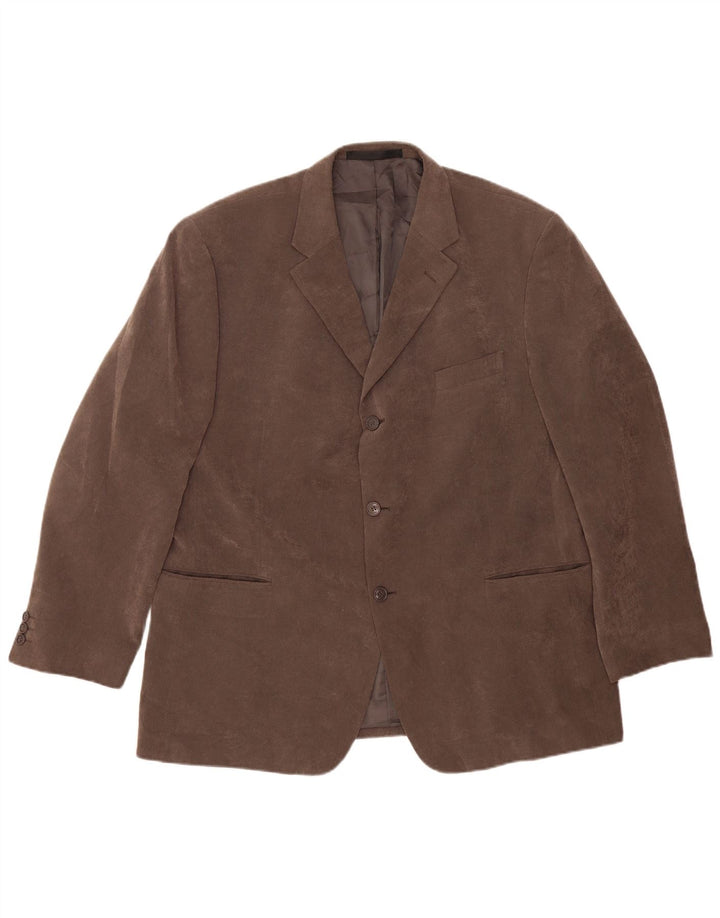 Marks & Spencer muška jakna sa 3 gumba UK 46 XL sivi poliester