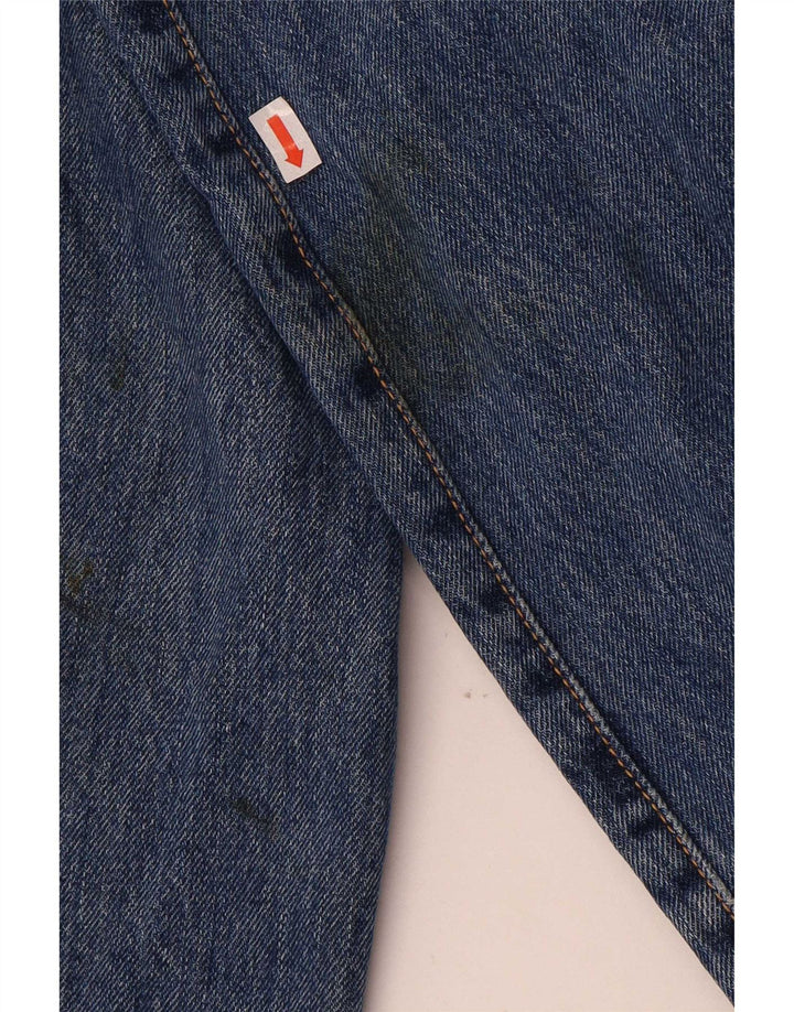 Levi's muške 501 ravne traperice W34 L32 plavi pamuk