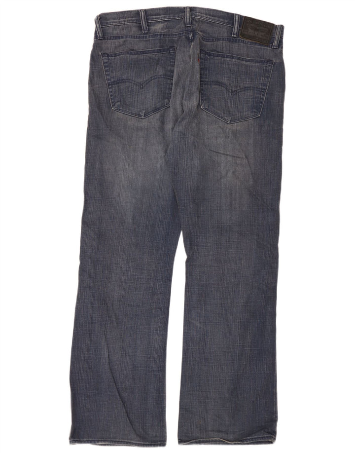 Levi's muške 527 Bootcut traperice W38 L32 plavi pamuk