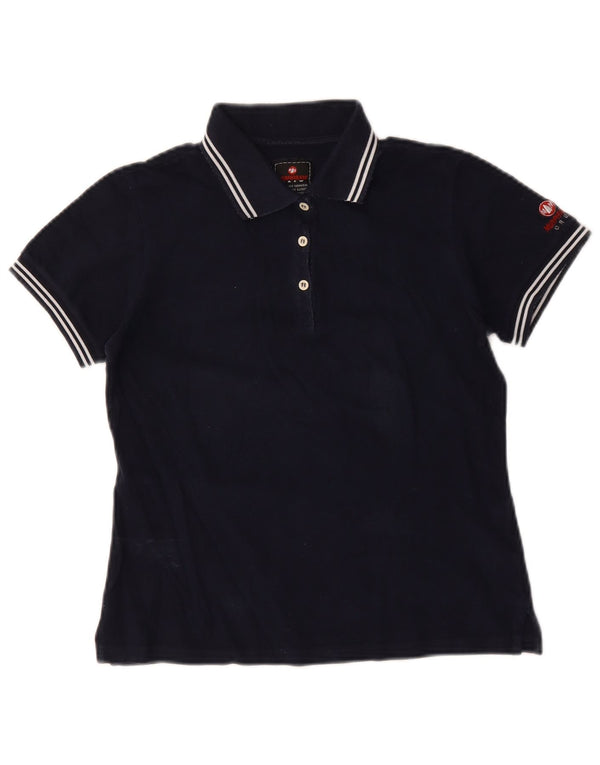 Murphy & Nye Ženska polo majica UK 10 Mala tamnoplava pamuk
