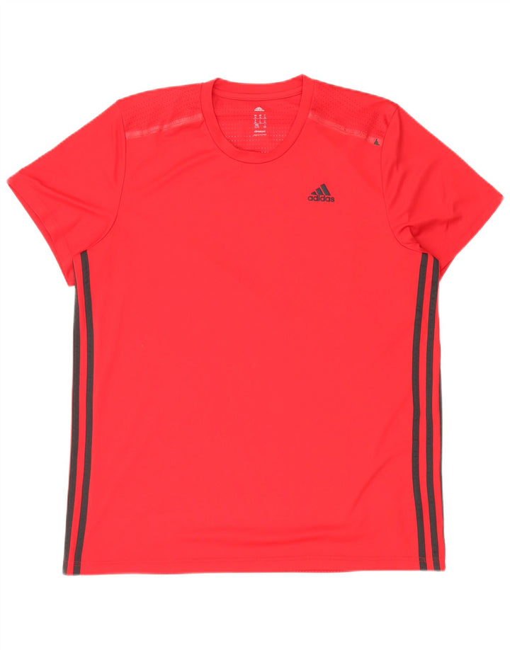 Adidas muška Climacool majica kratkih rukava XL crveni poliester