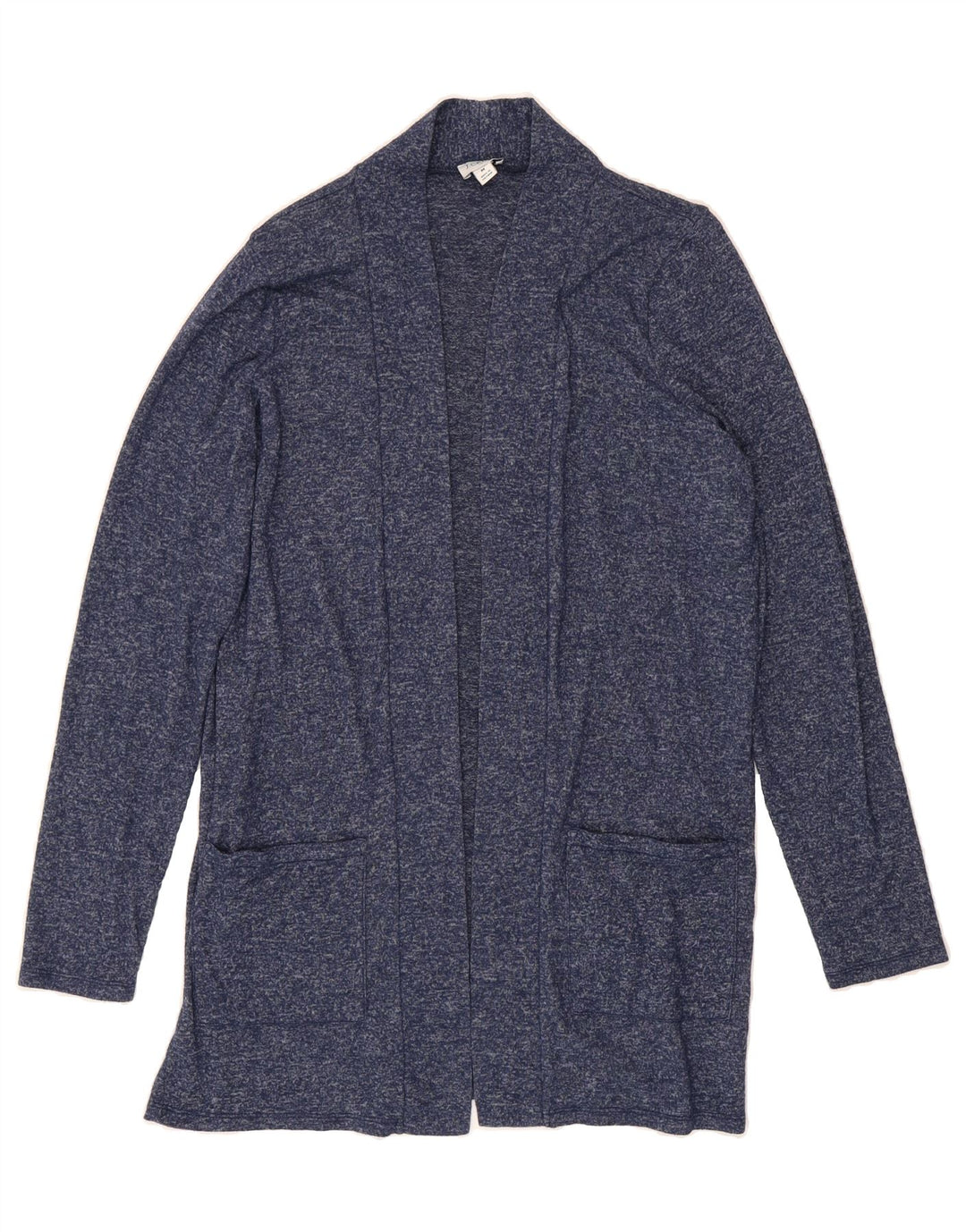 J. CREW Womens Open Cardigan Sweater UK 14 Medium Navy Blue Flecked Vintage J. Crew and Second-Hand J. Crew from Messina Hembry 