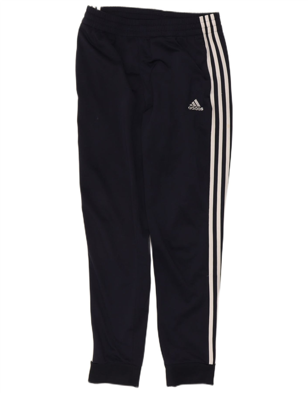 ADIDAS Mens Tracksuit Trousers Joggers Medium  Navy Blue Polyester