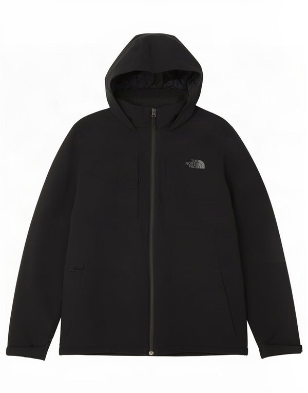 The North Face muška vjetrovka s kapuljačom UK 40 velika crna poliesterska jakna