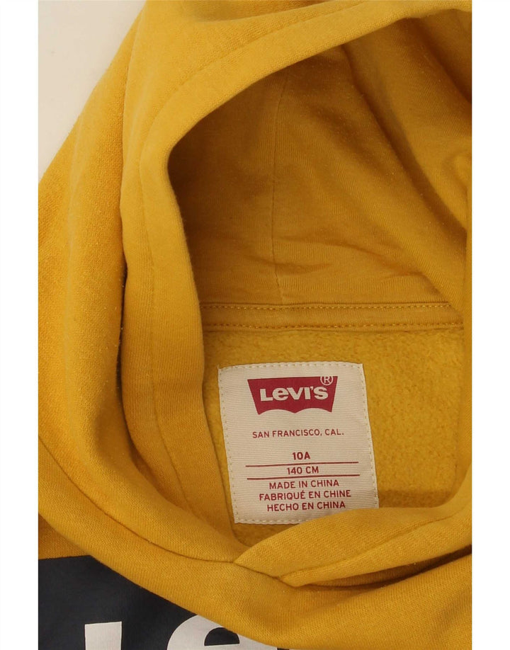 Levi's Boys majica s kapuljačom s kapuljačom 9-10 godina žuta