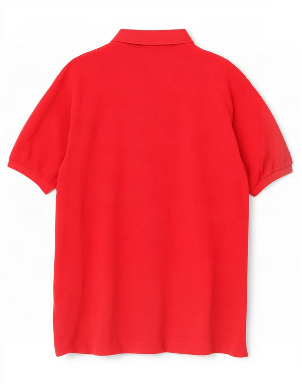 Lacoste muška polo majica veličina 7 2XL crveni pamuk