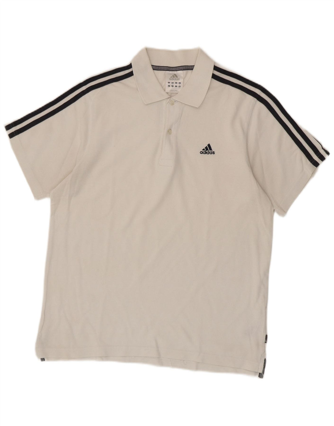 Adidas muška polo majica Srednje bijeli pamuk