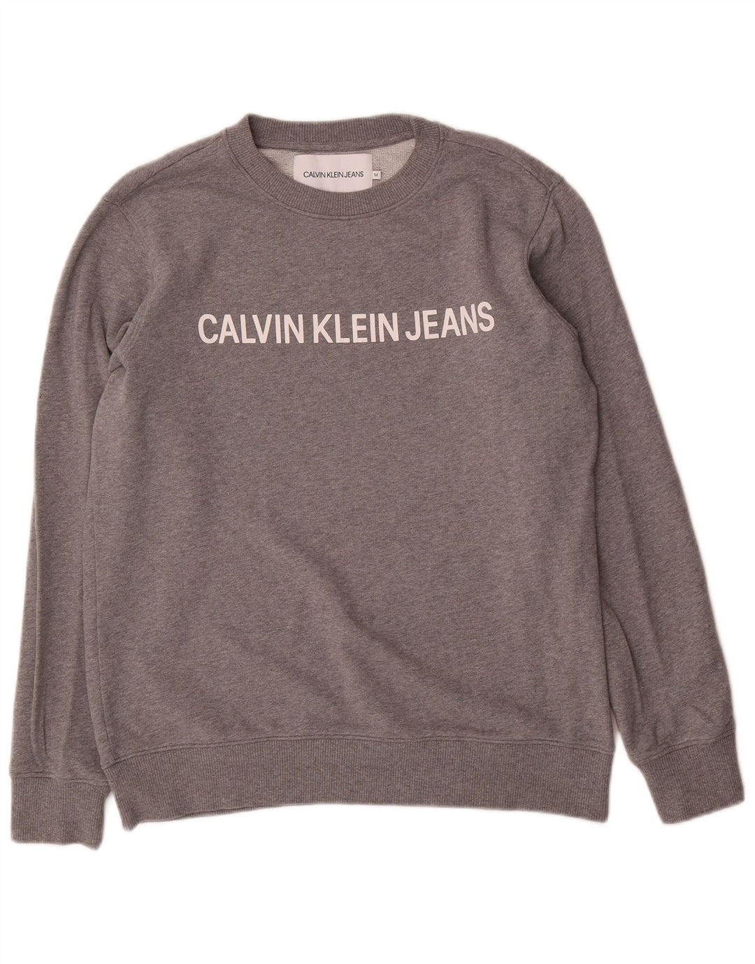 Calvin Klein Jeans muška trenirka s grafičkim motivima Srednje siva s mrljama