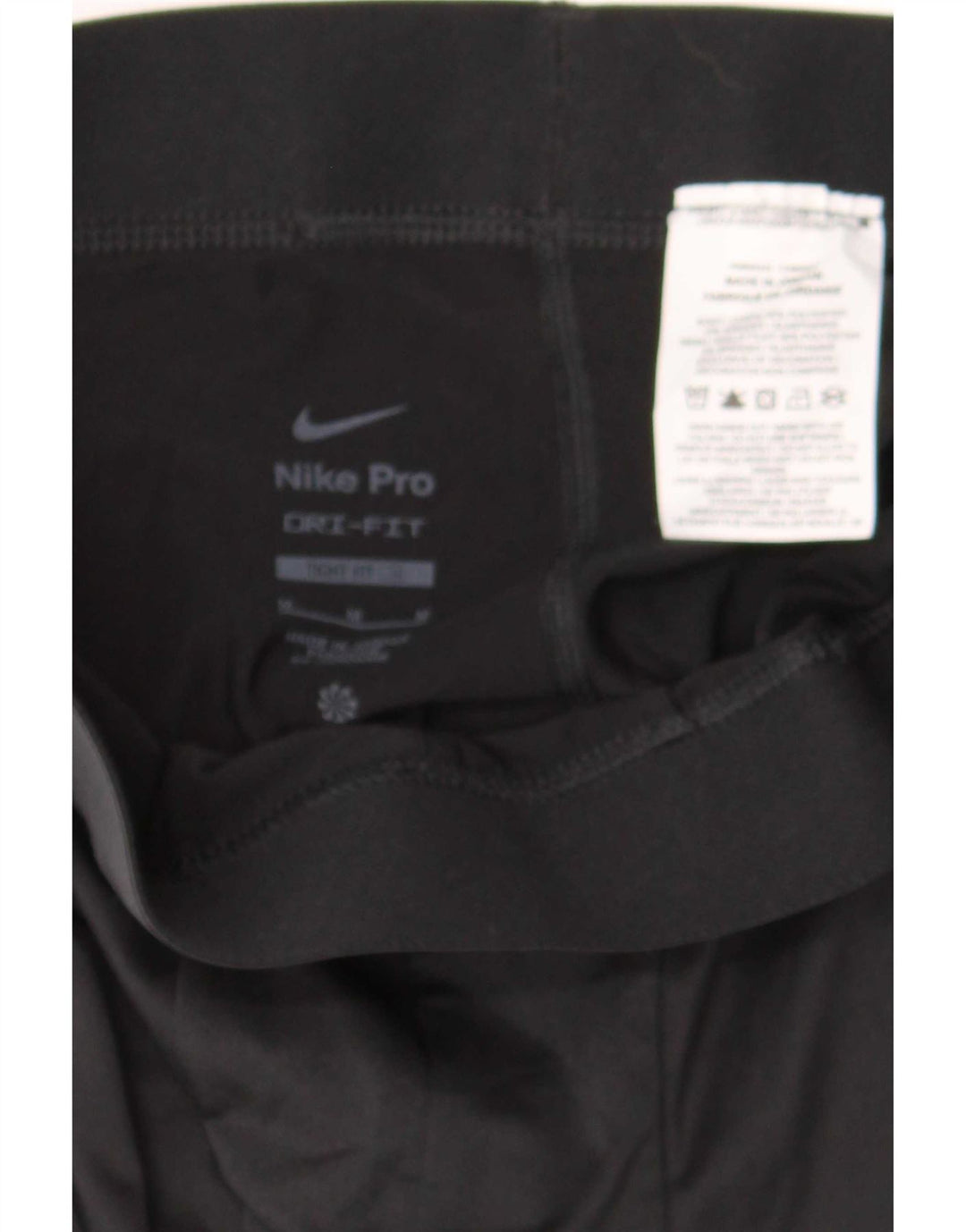 Nike ženske uske tajice UK 12 Srednje crni poliester