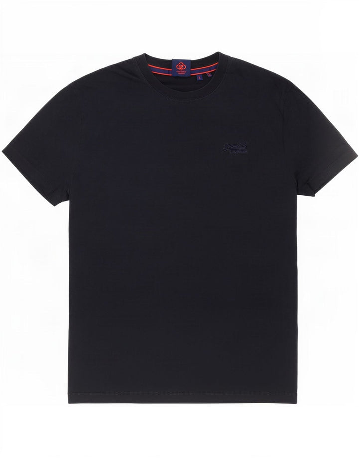 Superdry muška majica kratkih rukava, veliki tamnoplavi pamuk