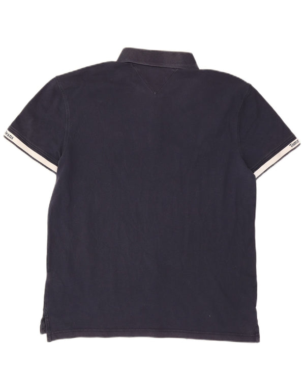 Tommy Hilfiger muška polo majica, veliki tamnoplavi pamuk