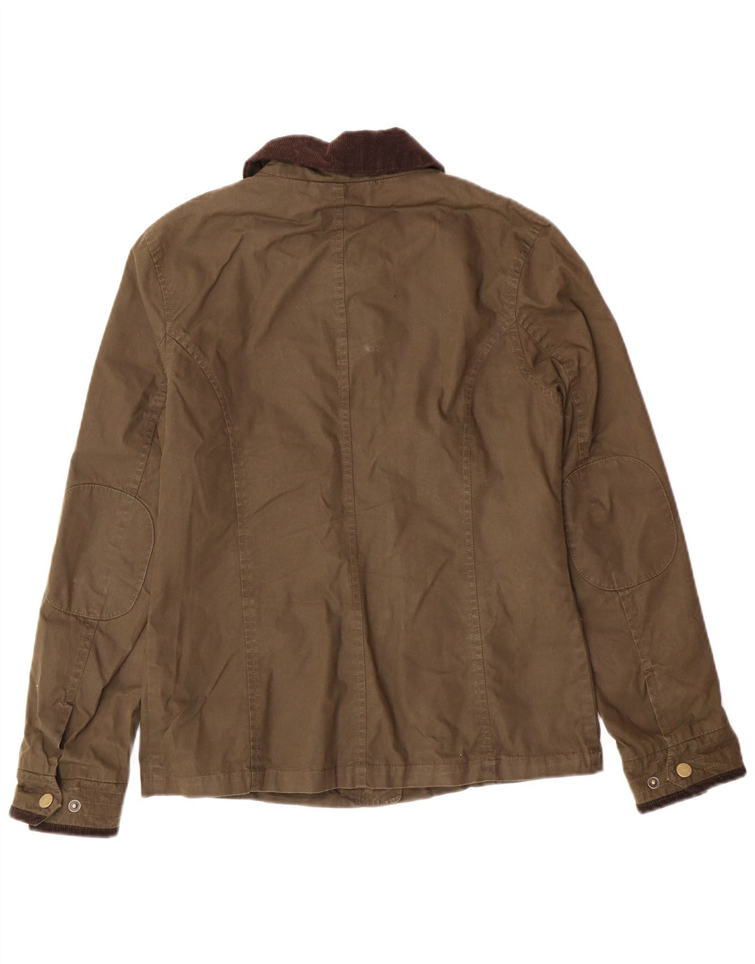 JACK WILLS Ženska pomoćna jakna UK 8 Mala kaki pamuk