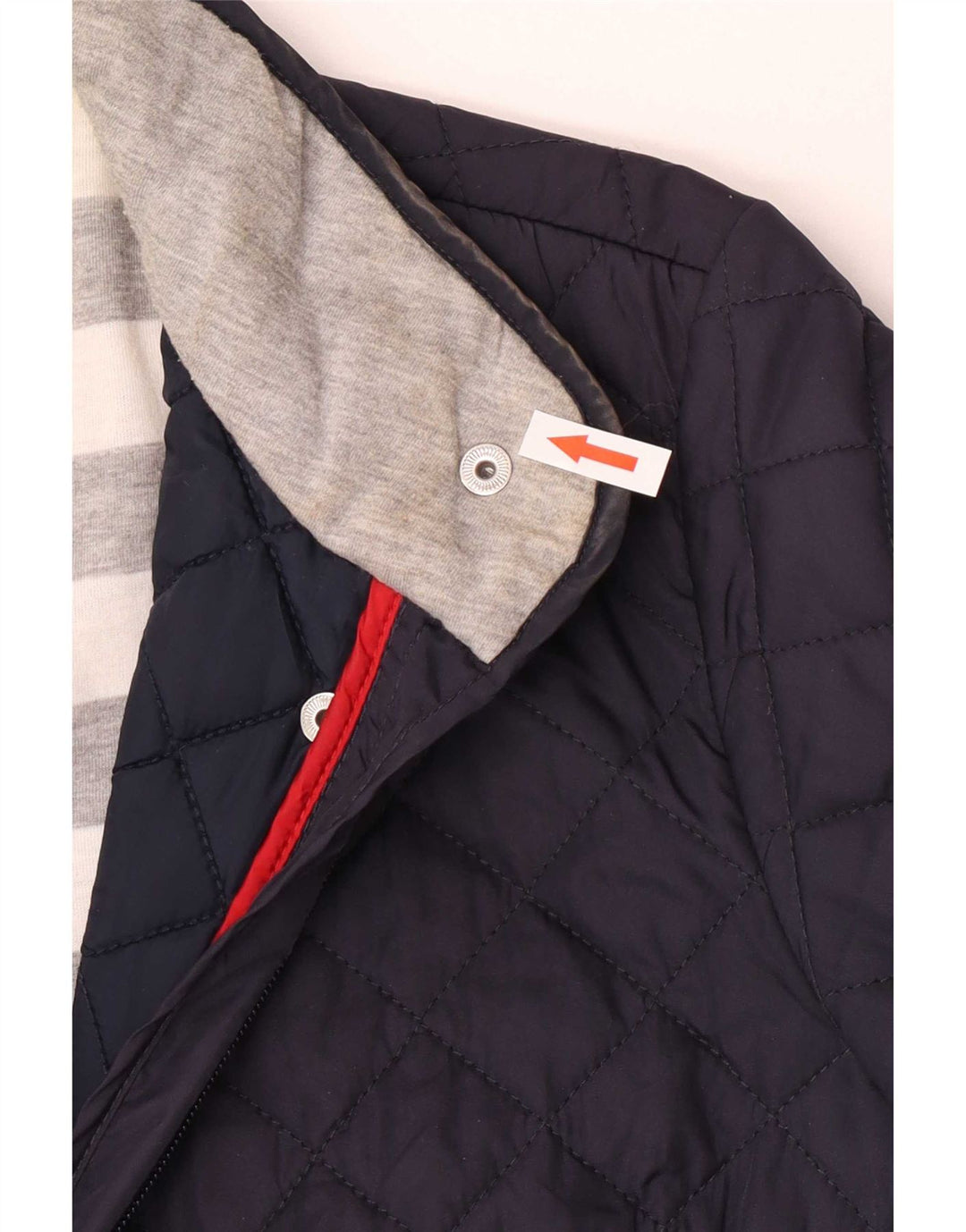 Tommy Hilfiger ženska prošivena jakna UK 10 Mala tamnoplava poliester