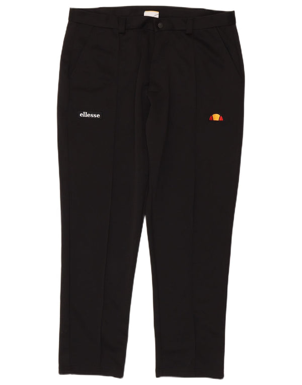 Muške uske chino hlače Ellesse XL W38 L28 crni poliester