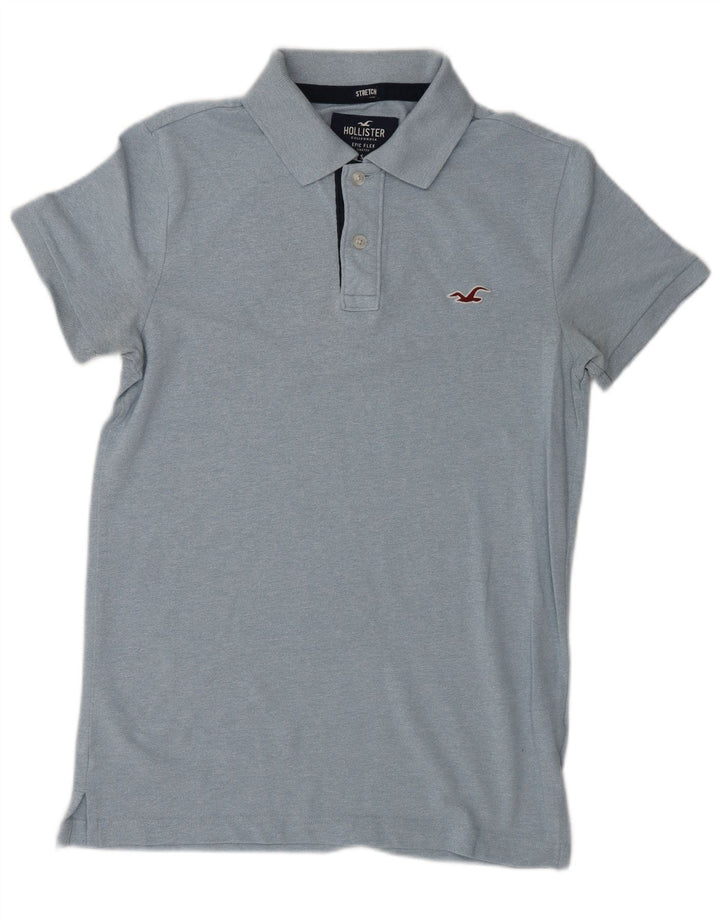 HOLLISTER Muška polo majica Mala plava pamučna