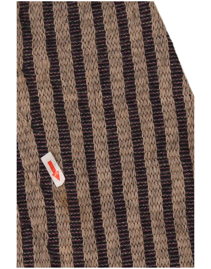 MAPIER Muški džemper s okruglim izrezom, velike sive pruge