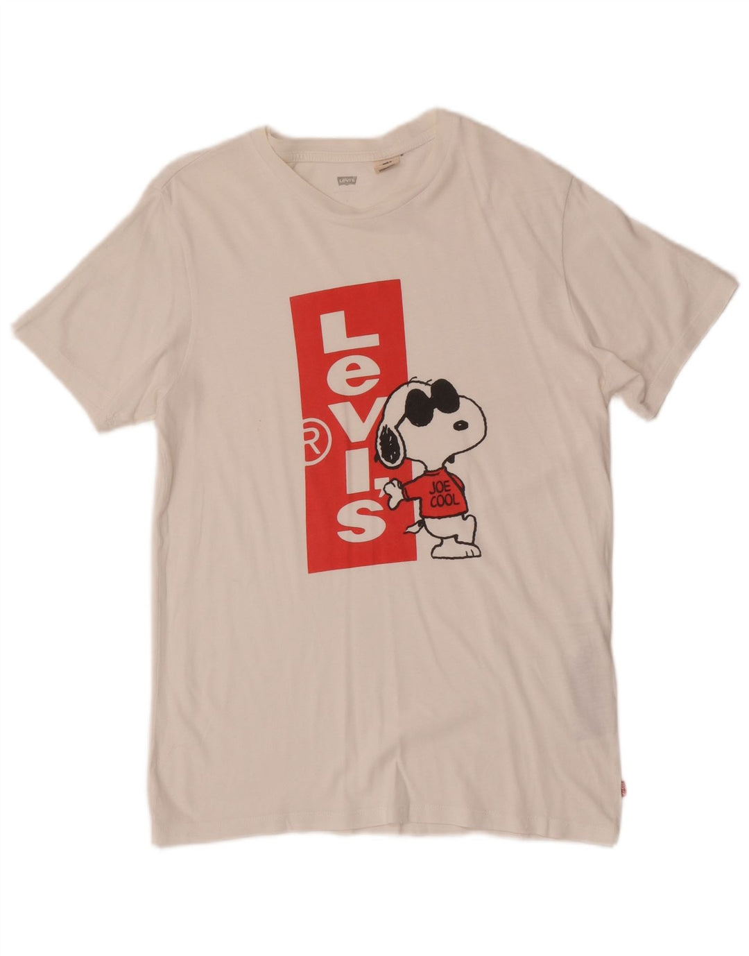 Levi's muška majica kratkih rukava Peanuts Graphic Mali, bijeli pamuk