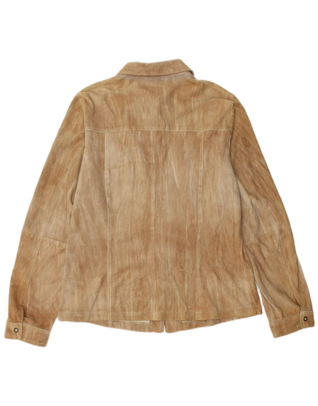 Marella ženska košulja od brušene kože UK 16 velika smeđa koža