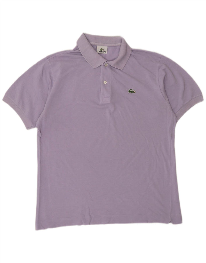 Lacoste muška polo majica veličine 4 srednje ljubičasta pamuk