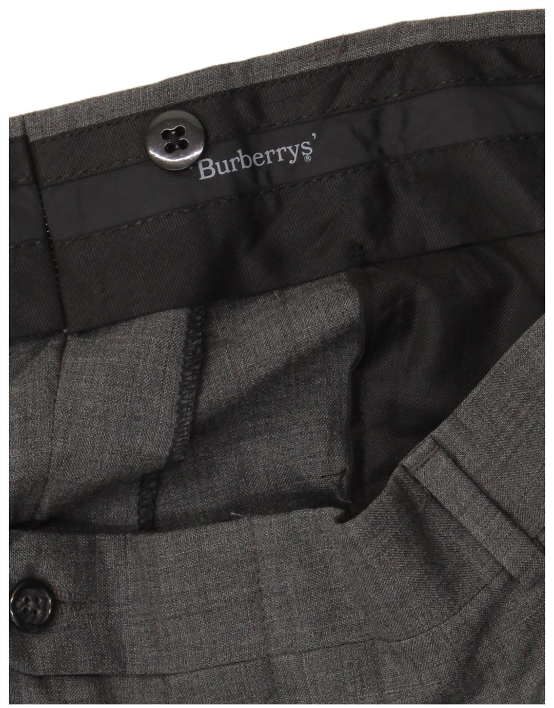Burberrys muške hlače s štipaljkama W36 L31 sive