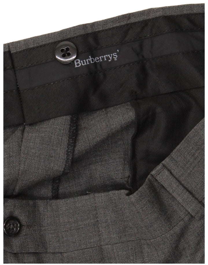 Burberrys muške hlače s štipaljkama W36 L31 sive