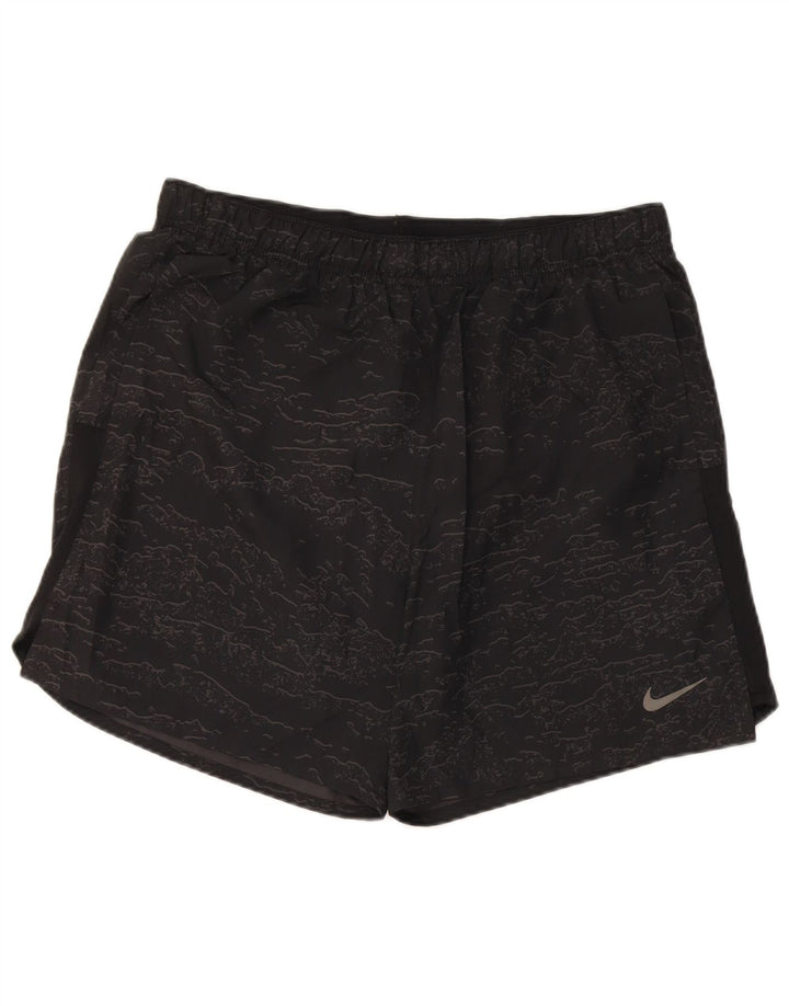 Nike muške Dri Fit sportske kratke hlače velike crne kamuflažne boje