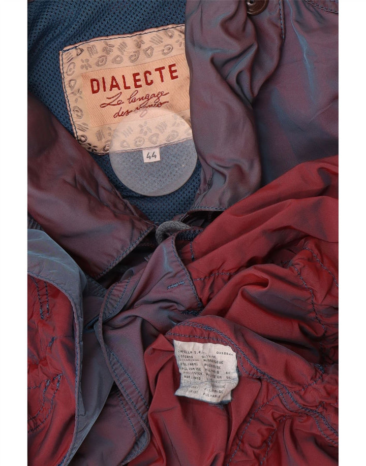 Vintage ženska velika pomoćna jakna IT 44 Srednje plavi poliamid